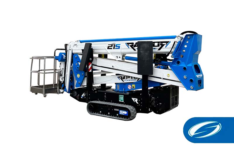 Compact truck-mounted platform 16A