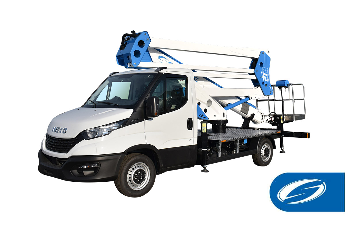 Compact truck-mounted platform 16A