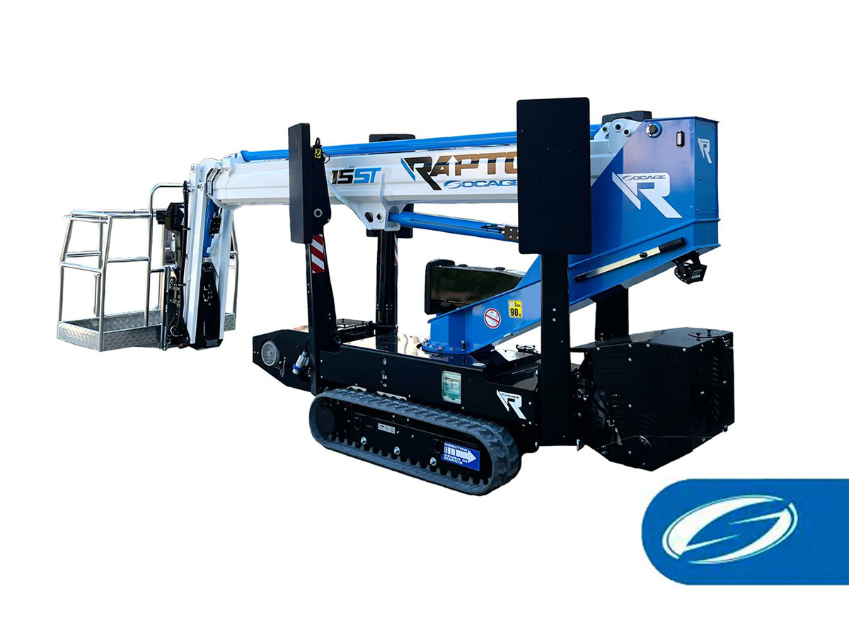 Compact truck-mounted platform 16A